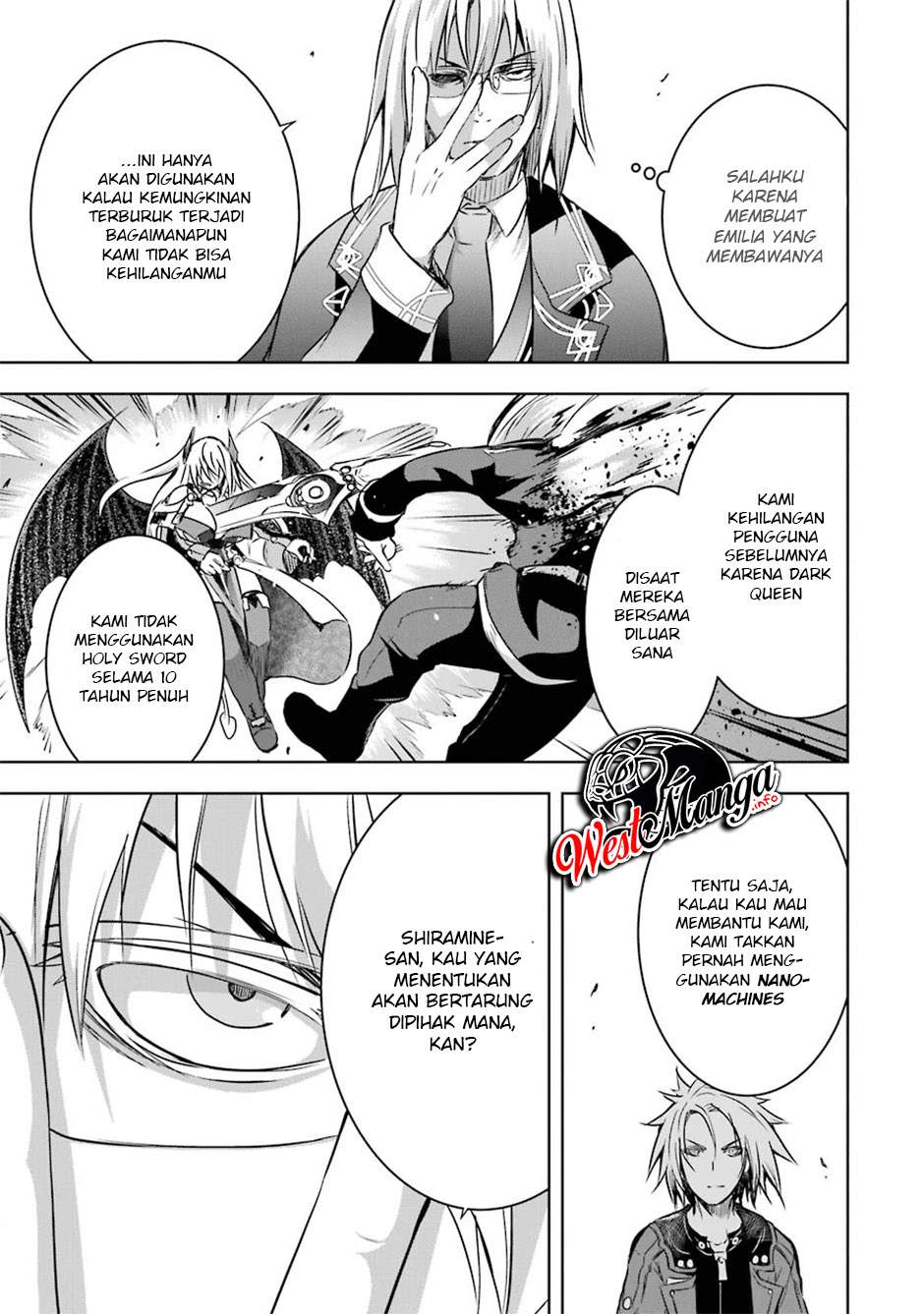 Maou to Ore no Hanggyakuki chapter 32